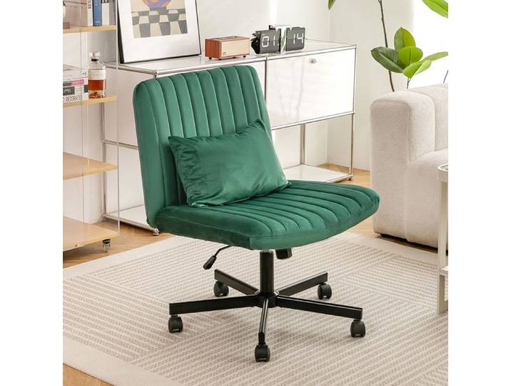 Chaise de bureau Vert Vous cherchez une chaise de bureau élégante et confortable pour votre maison? En tissu