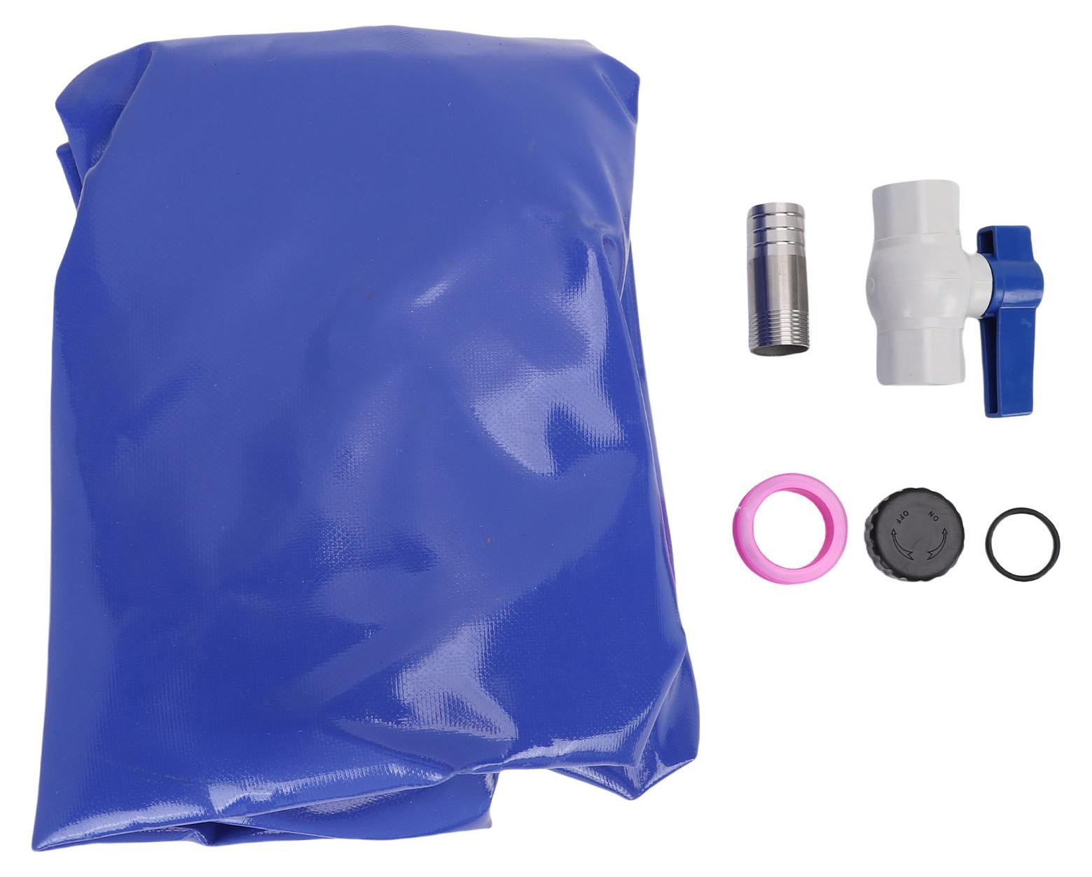 Gistuch Waterreservoirzak 110 liter, opvouwbare PVC-tank voor tuinieren en kamperen