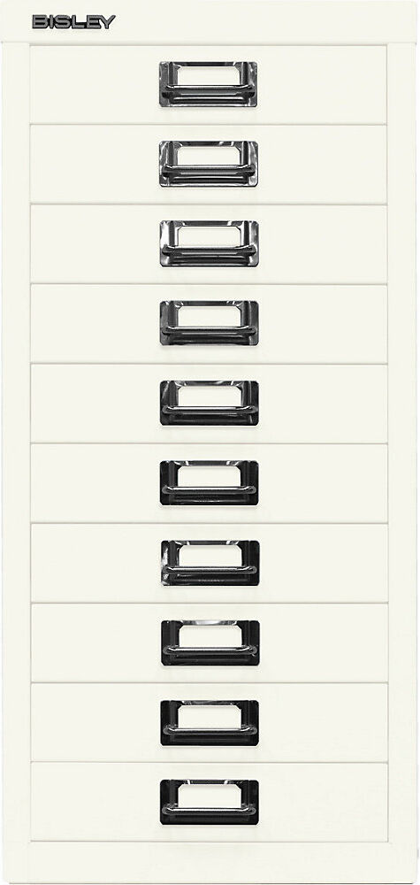 MultiDrawer™ 29er Serie, DIN A4, 10 Schubladen, verkehrsweiß BISLEY