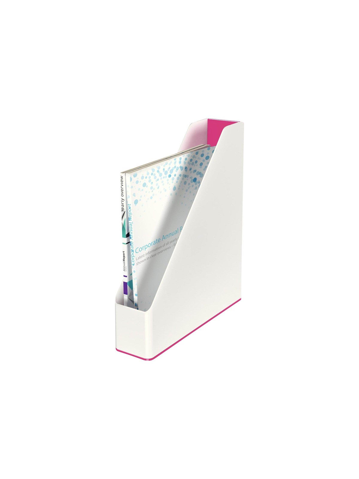 Leitz WOW Stehsammler Duo Colour Pink