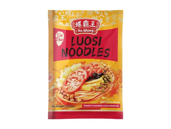 Luo Ba Wang Luosifen rijstnoedels tomaat 306 g/zak