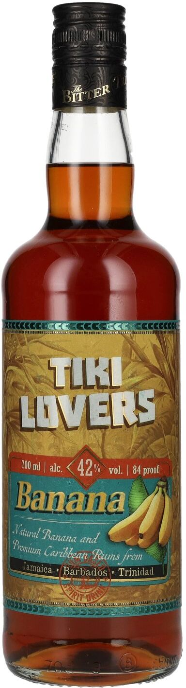 Tiki Lovers Rum Tiki Lovers Banana Spirit Drink 42% Vol. 0,7l