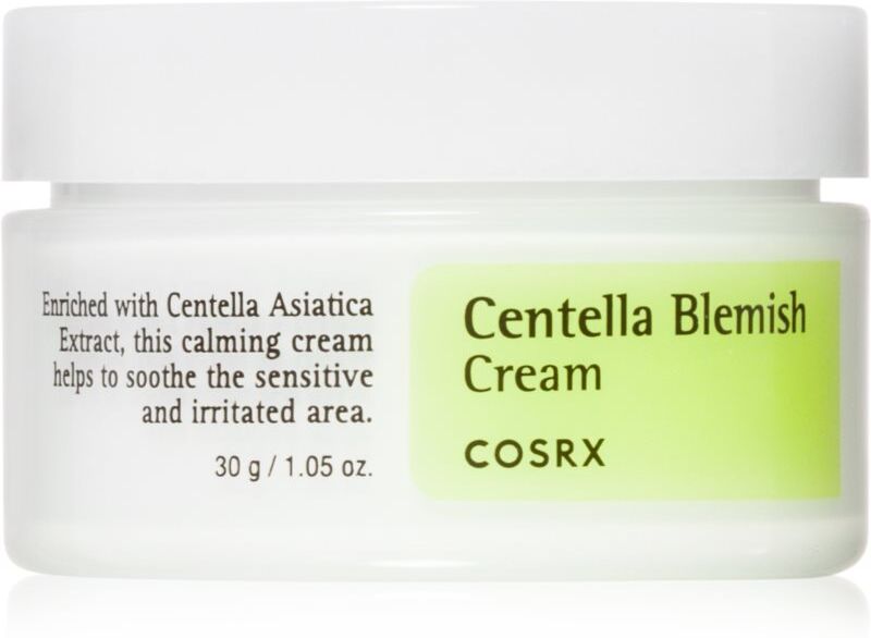 Cosrx Centella Blemish Cream nourishing soothing cream against redness 30 ml