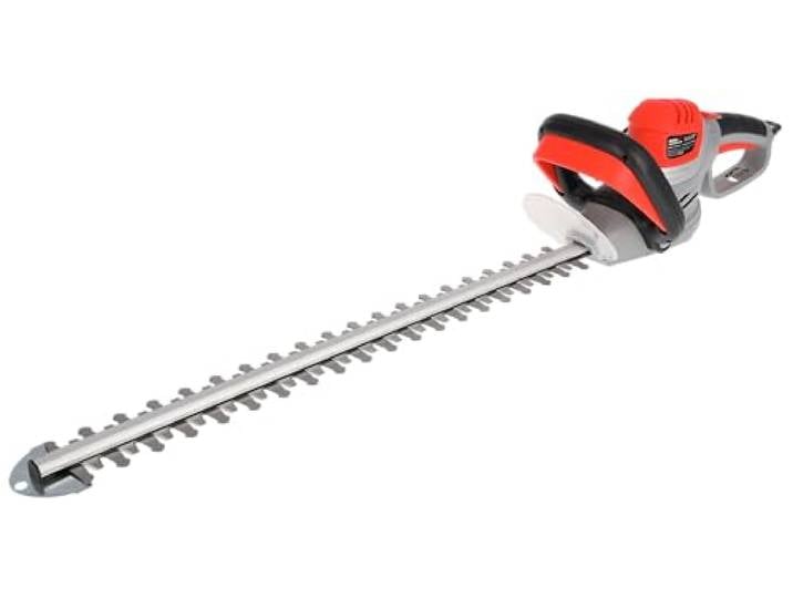 Elektrische Heckenschere Garden DEDRA DED8694-61 660/610 mm 600 W, mit drehbarem Griff und Handschutz, bis zu 20 mm Durchmesser, lasergeschnittene Messer, leichte Konstruktion