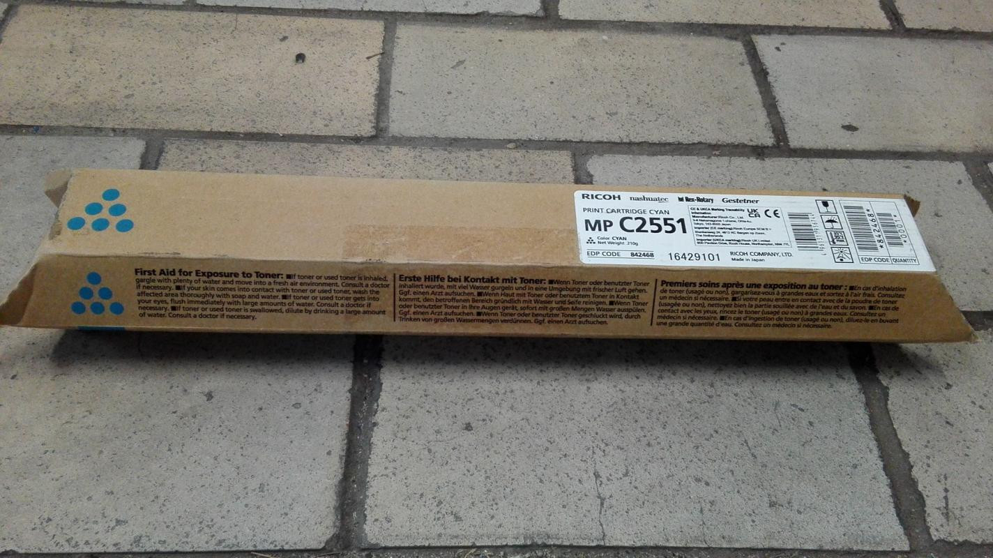 Ricoh Originele Cyaan Tonercartridge