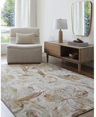 Livabliss Krysten Coastal Floral and Botanical Area Rug