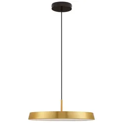 Nova Luce LED-Pendelleuchte Vetro Alu, Eisen, Stahl & Metall Gold