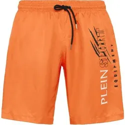 PLEIN SPORT Badehose SCRATCH, Größe S in Orange 20