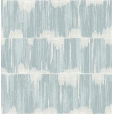 A-Street Prints Serendipity Light Blue Shibori Wallpaper