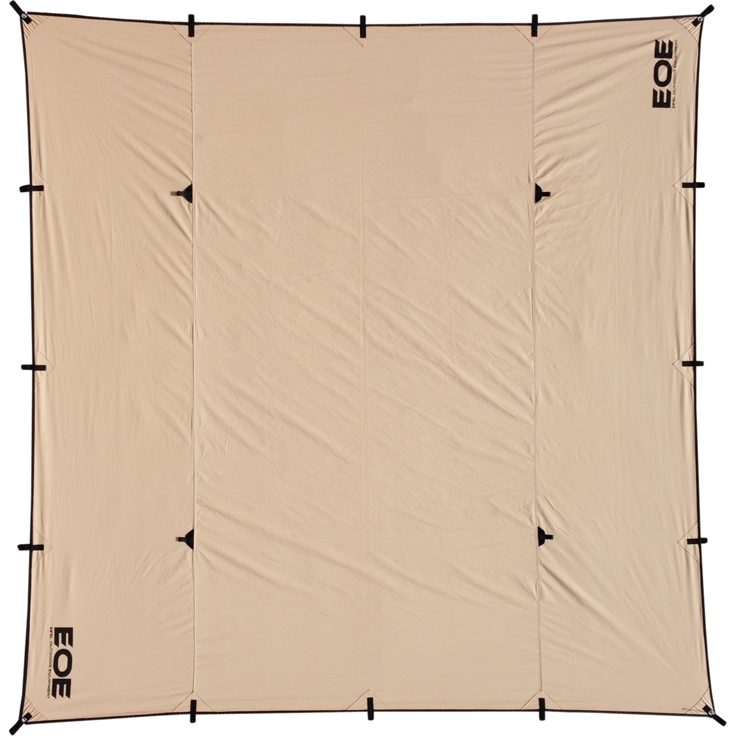 EOE - Eifel Outdoor Equipment Innerstandt BTC Tarp Tarps & Sonnensegel beige Größe 4.5X4.5m Camping