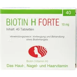 BIOTIN H forte 40 St Tabletten