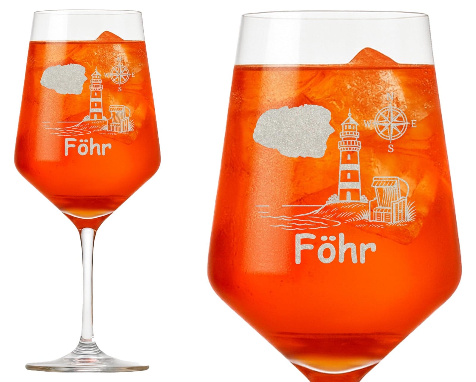 Dripio Wijnglas Föhr gegraveerd 350 ml