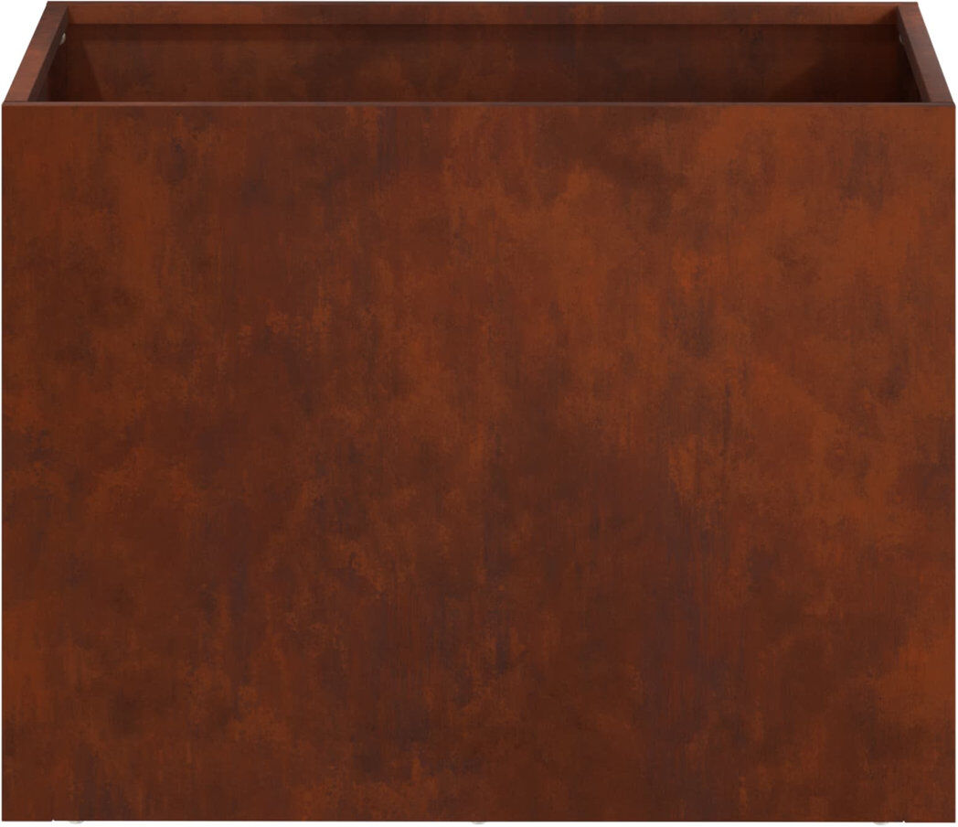 Borough Wharf Planter Box Rusty 30cm H x 40cm W x 30cm D