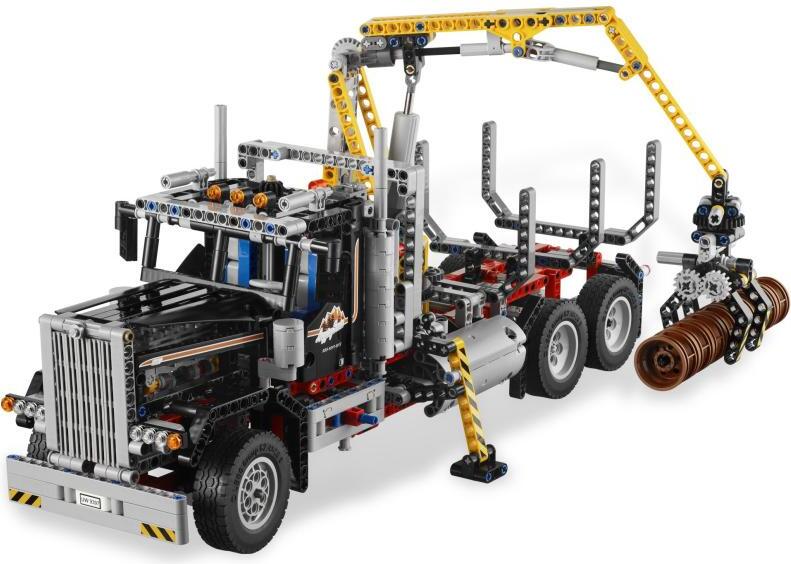 Lego Technic Holztransporter 2in1