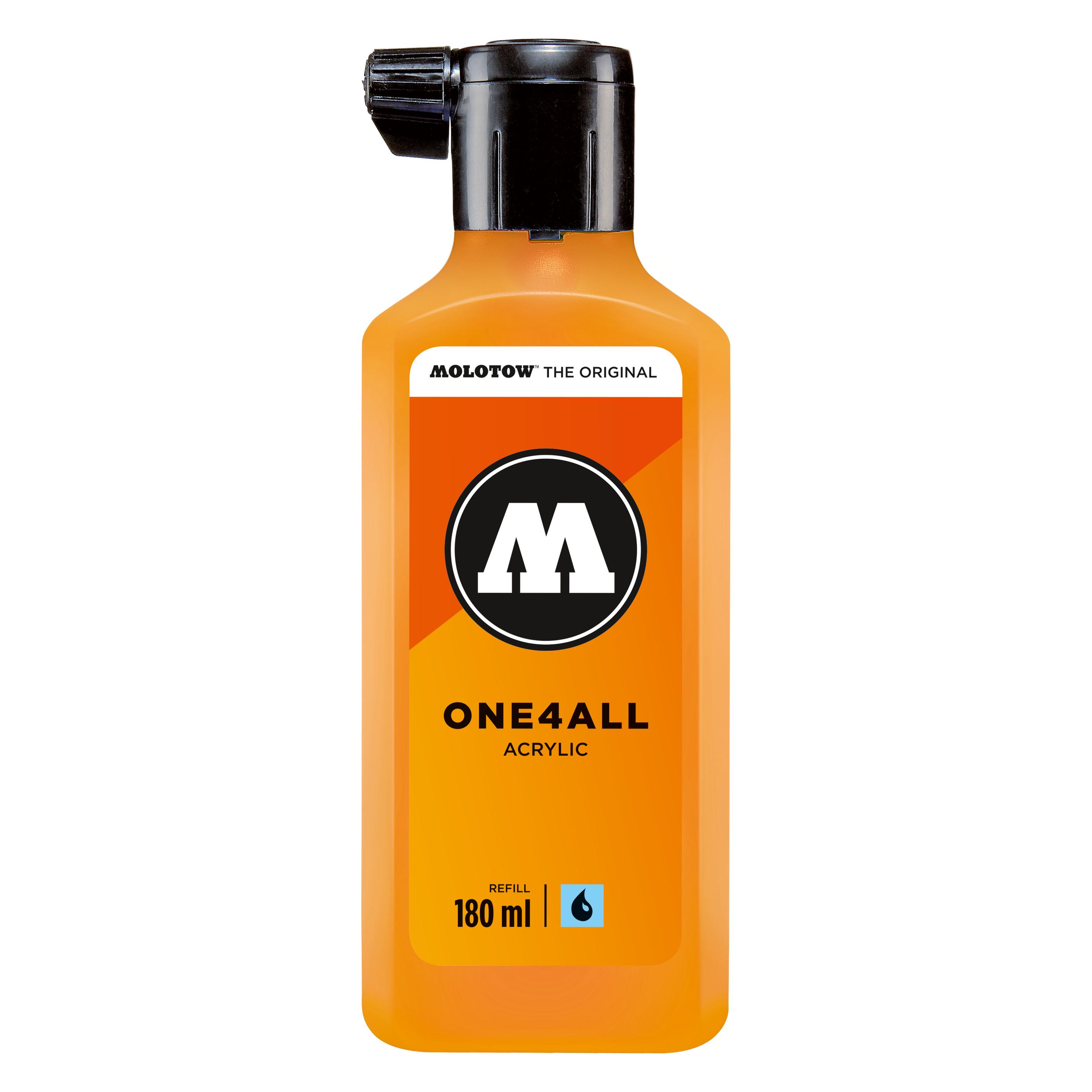 Molotow Refill ONE4ALL (Orange, 180 ml) (MO692240)