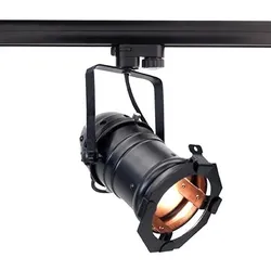 Deko-Light 3-Phasen-Schienenstrahler STUDIO PAR30, 220-240V, E27 max. 42W, ohne Torblende, Schwarz D-707082