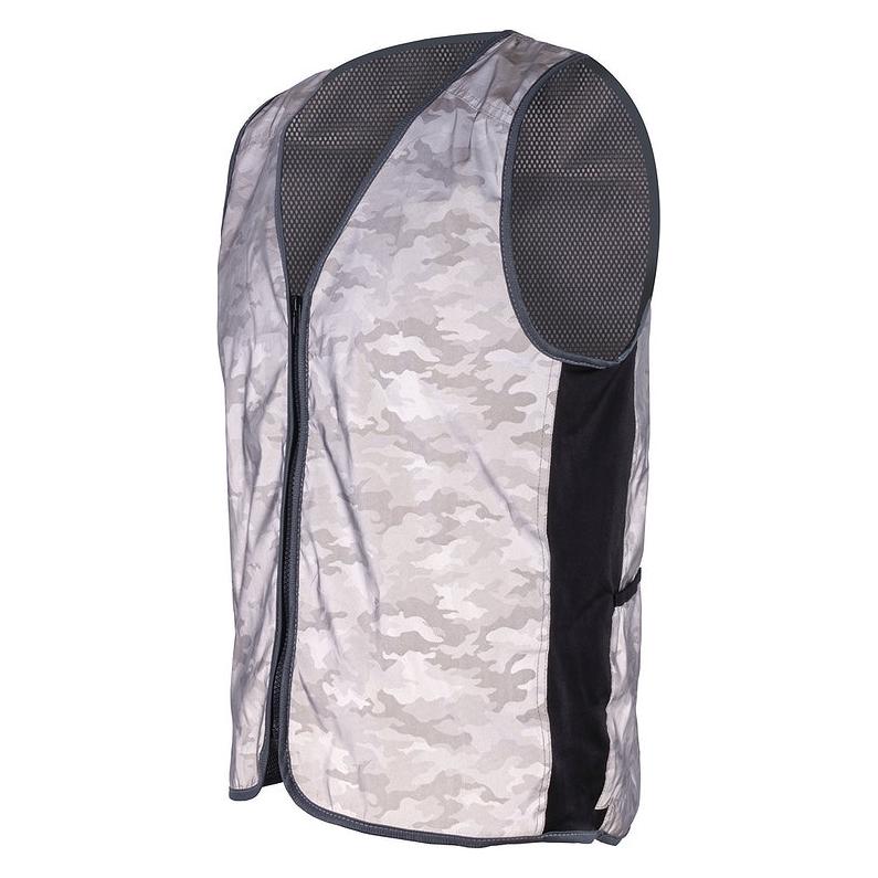 Wowow Titanium FR Jacket-Reflective Sicherheitsweste für Erwachsene, Uni, reflektierend, Grau (M) (011862)