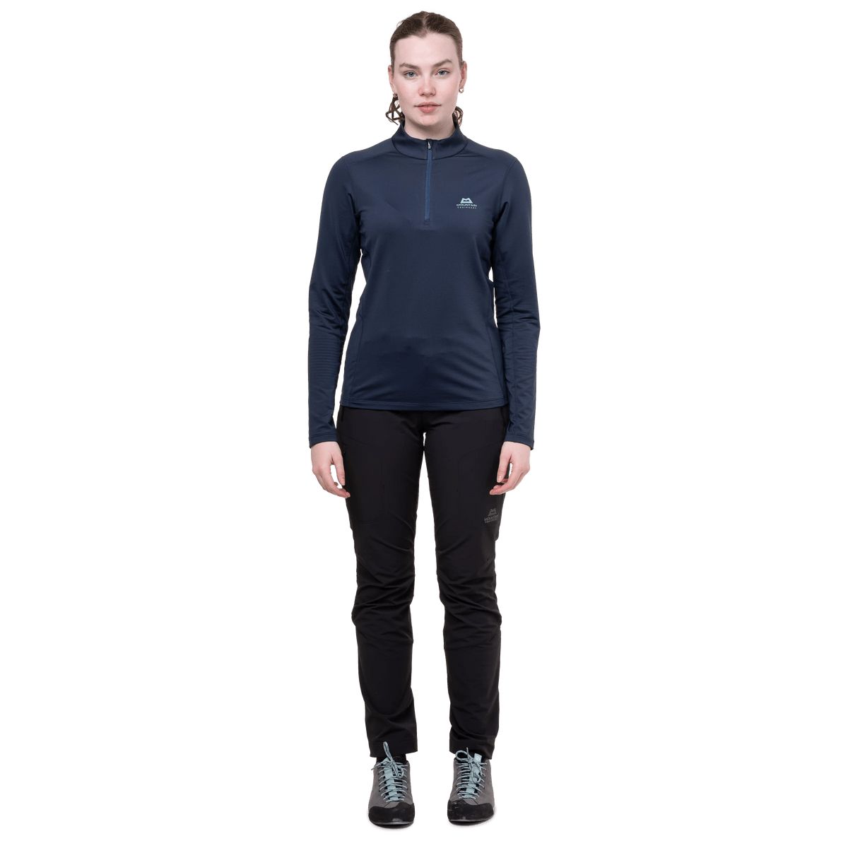Mountain Equipment Cerrig Wmns LS Zip T maroon (Me-02314) 10 ME-007463-Me-02314-10