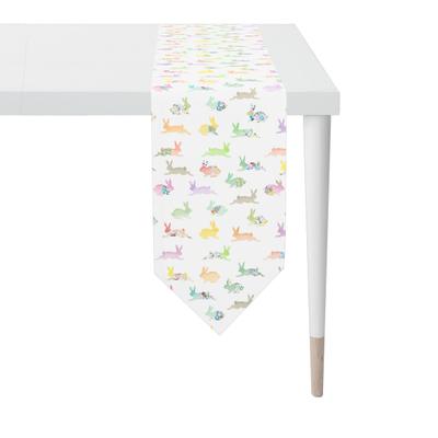 Tischband APELT "3101", bunt (multicolour), B:25cm H:0,5mm L:175cm, Obermaterial: 75% Baumwolle, 25% Polyester, Tischdecken