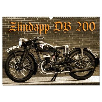Zündapp DB 200 (Wandkalender 2027 DIN A3 quer), CALVENDO Monatskalender