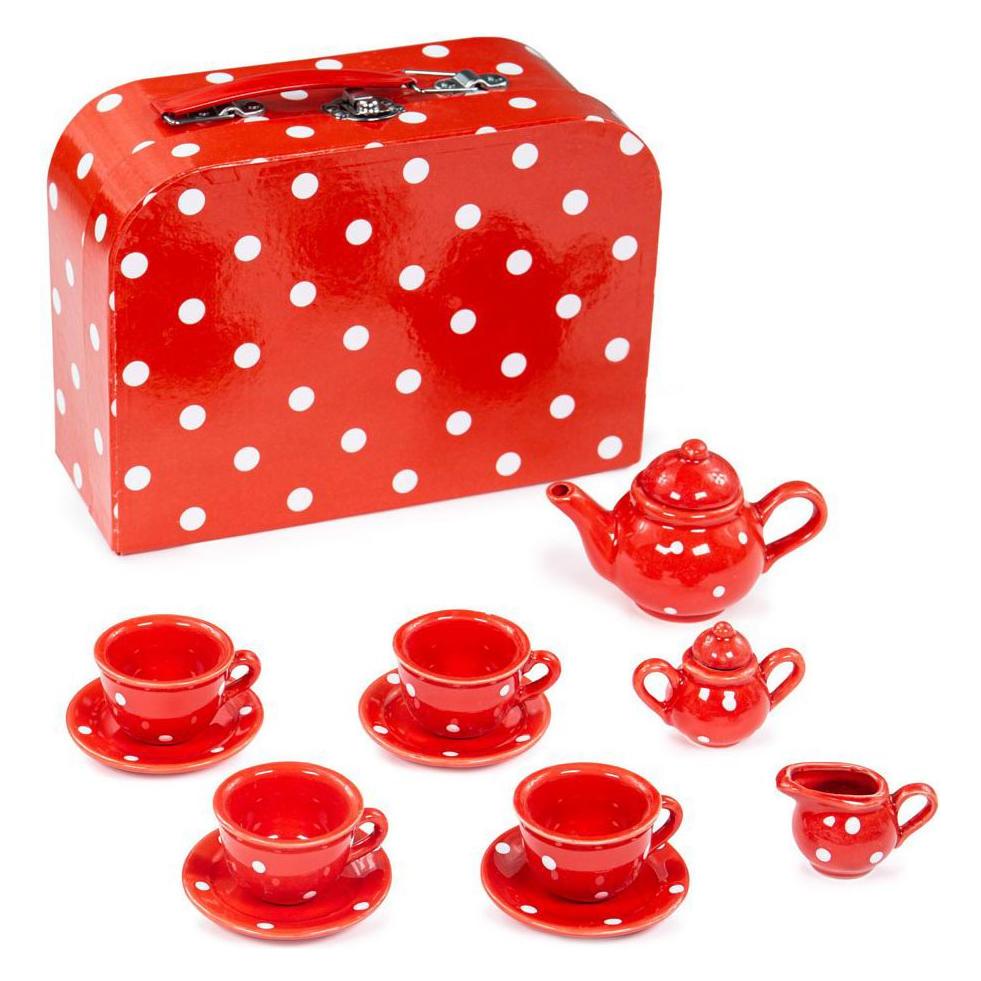 Bigjigs Porzellan-Teeservice in Aufbewahrungsbox (BJ613)