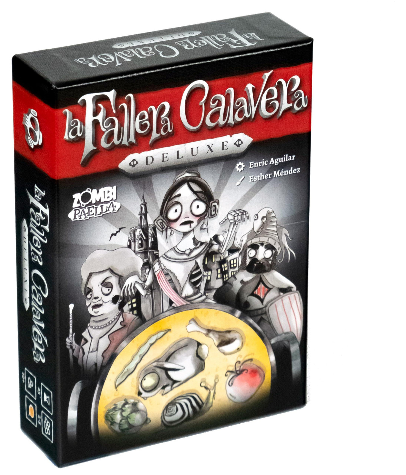 Zombi Paella La Fallera Skull Deluxe in het Valenciaans