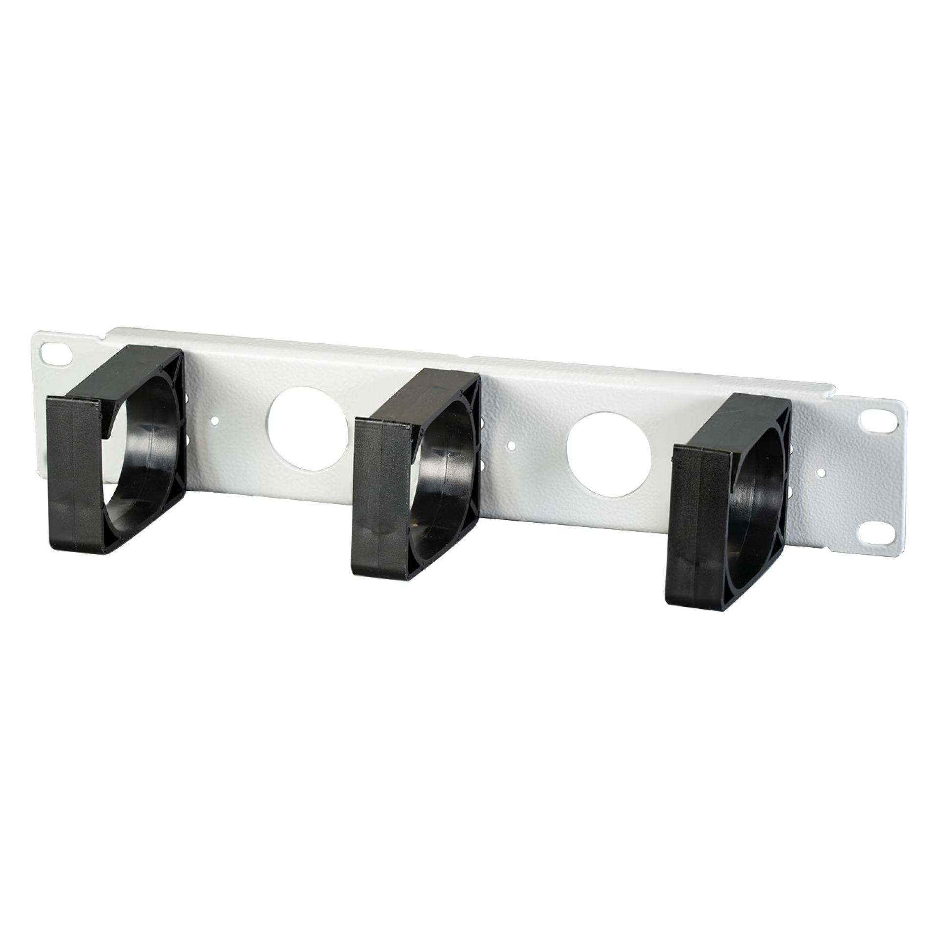 EFB Elektronik 10" Kabelführungspanel 1HE, RAL7035 (691820GR.2)