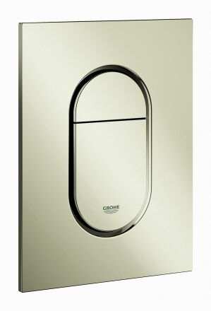 Grohe Arena Plaque d'actionnement Cosmopolitan 37624BE0 nickel poli, montage vertical