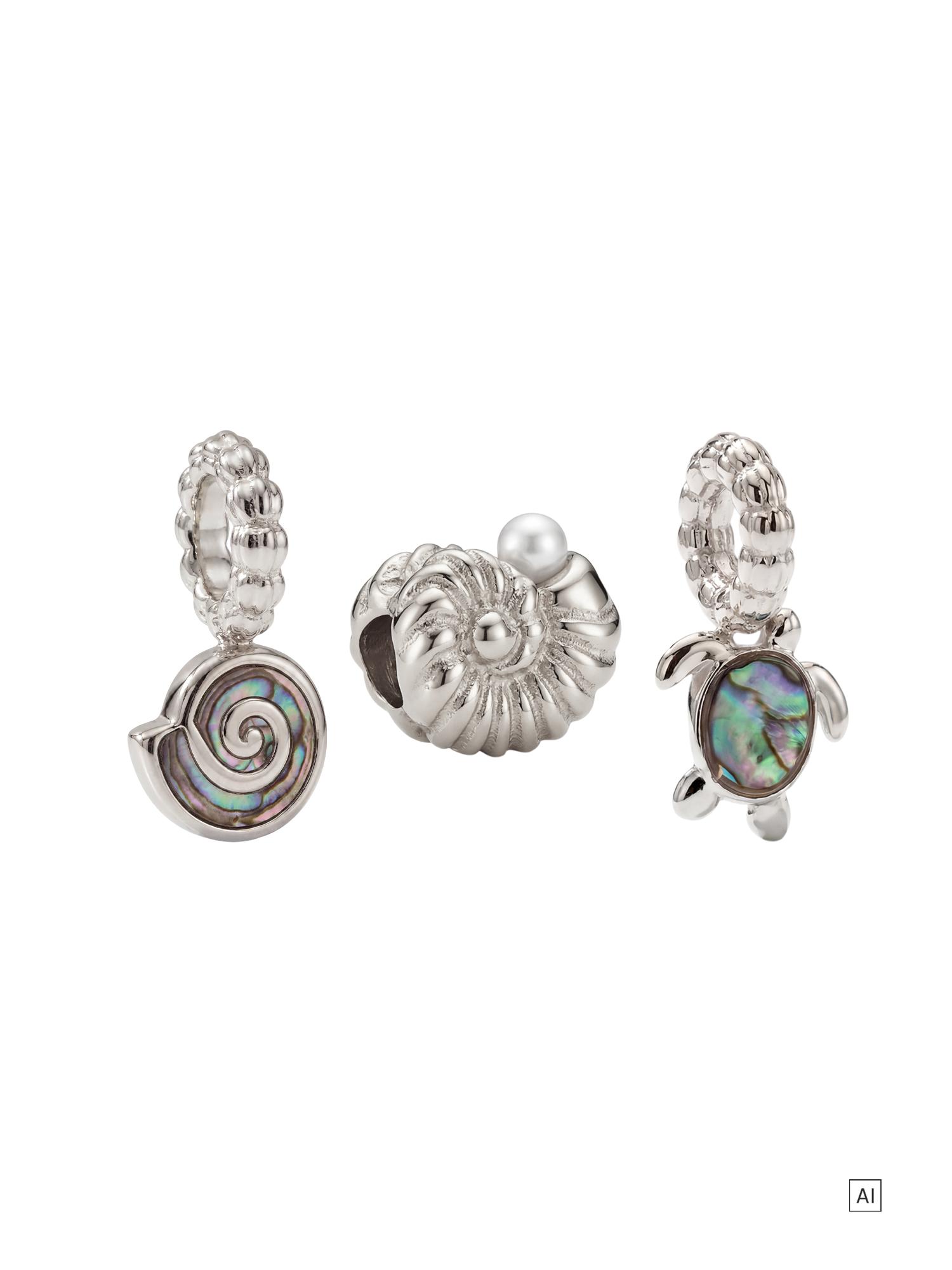 PURELEI Abalone Charm Set