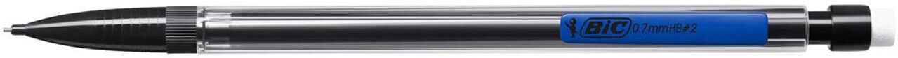 BIC Stiftpenna Matic Classic, 0,7mm HB-stift, genomskinlig pennkropp