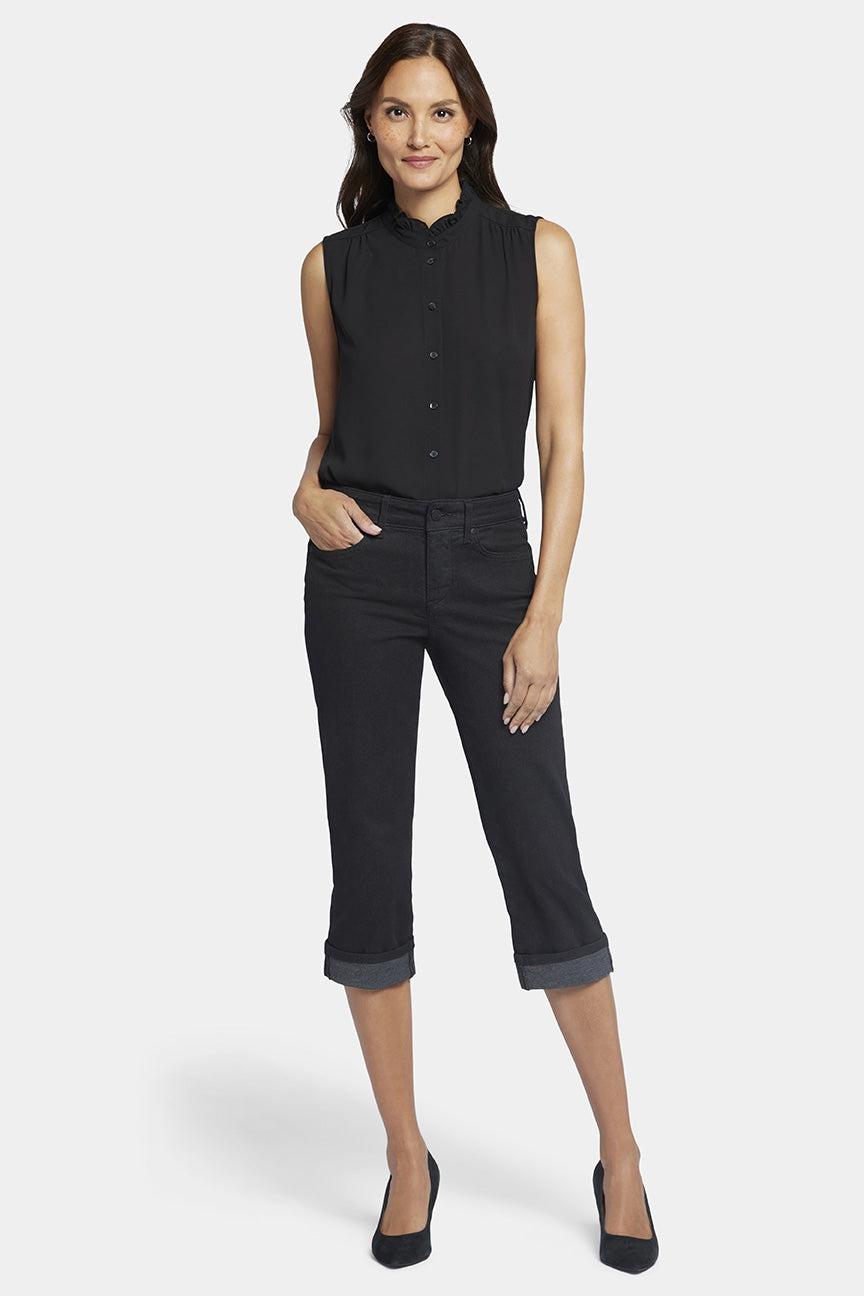 Marilyn Straight Crop Jeans aus Cool Embrace® Denim