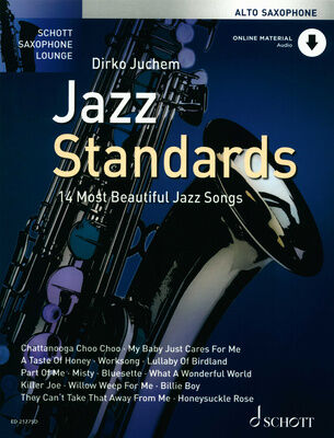 Schott Jazz Standards Alto Sax
