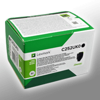 Lexmark Toner C252UK0 schwarz