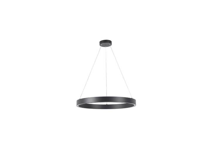 Led-Hängeleuchte Midway, Schwarz, Metall, 60x126 cm, RoHS, Lampen & Leuchten, Innenbeleuchtung, Hängeleuchten, Pendelleuchten