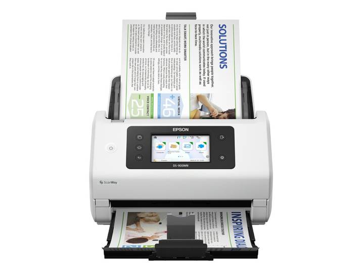 Epson WorkForce DS-900WN, 215,9 x 6096 mm, 600 x 600 DPI, 30 bit, 24 bit, 10 bit, 8 bit B11B276401
