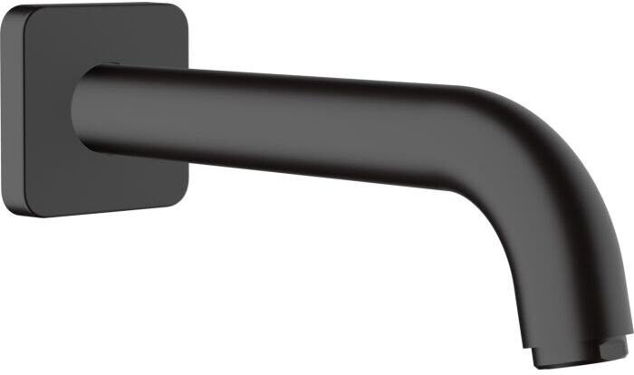 Hansgrohe Vernis Shape Wanneneinlauf 71460670 Wandmontage, Ausladung 204mm, mattschwarz
