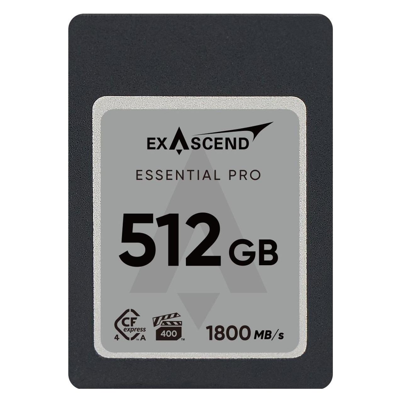 Exascend CFexpress 4.0 Type-A (Essential Pro) 512GB (ES118322) (0.51 TB) (EXPC4EA512GB)