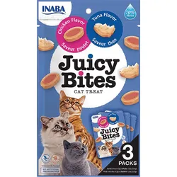 INABA CAT Juicy Chicken and Tuna Bites 3x11,3g (33,9g)
