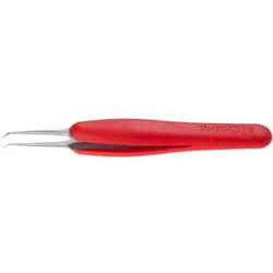DuMont, Pinzette, Pinzette Ergo ESD Typ 5/45, sehr feine Spitzen, 45° gebogen, amagnetischer Stahl