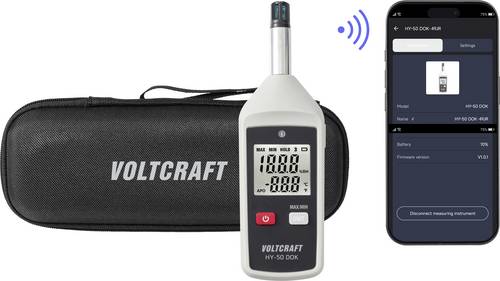 VOLTCRAFT HY-50 DOK Luftfeuchtigkeits- und Temperaturdatenlogger 0% rF 100% rF