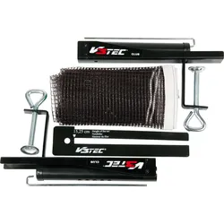 V3TEC Club Tischtennis-Netzgarnitur schwarz