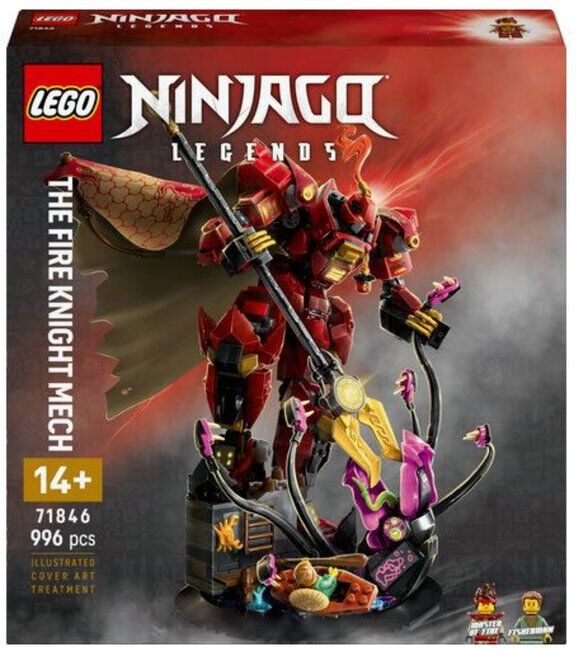 Lego MECH CAVALEIRO FOGO 71846