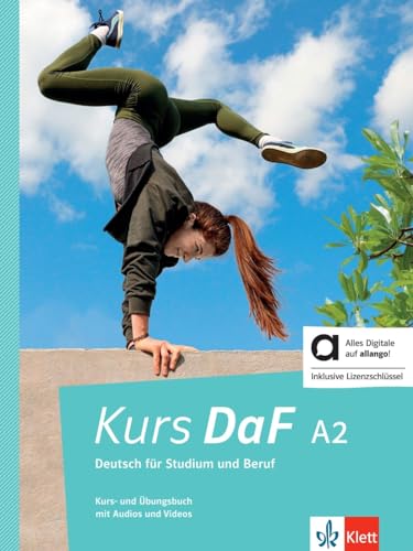 Steve Bahn - Kurs DaF, A2 : Deutsch für Studium und Beruf : Kurs- und Ubungsbuch mit Audios und Videos - Preis vom 12.10.2026 11:37:12 h