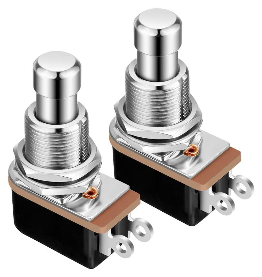 Selius SPST Momentary Soft Touch Voetschakelaar, 2 Stuks