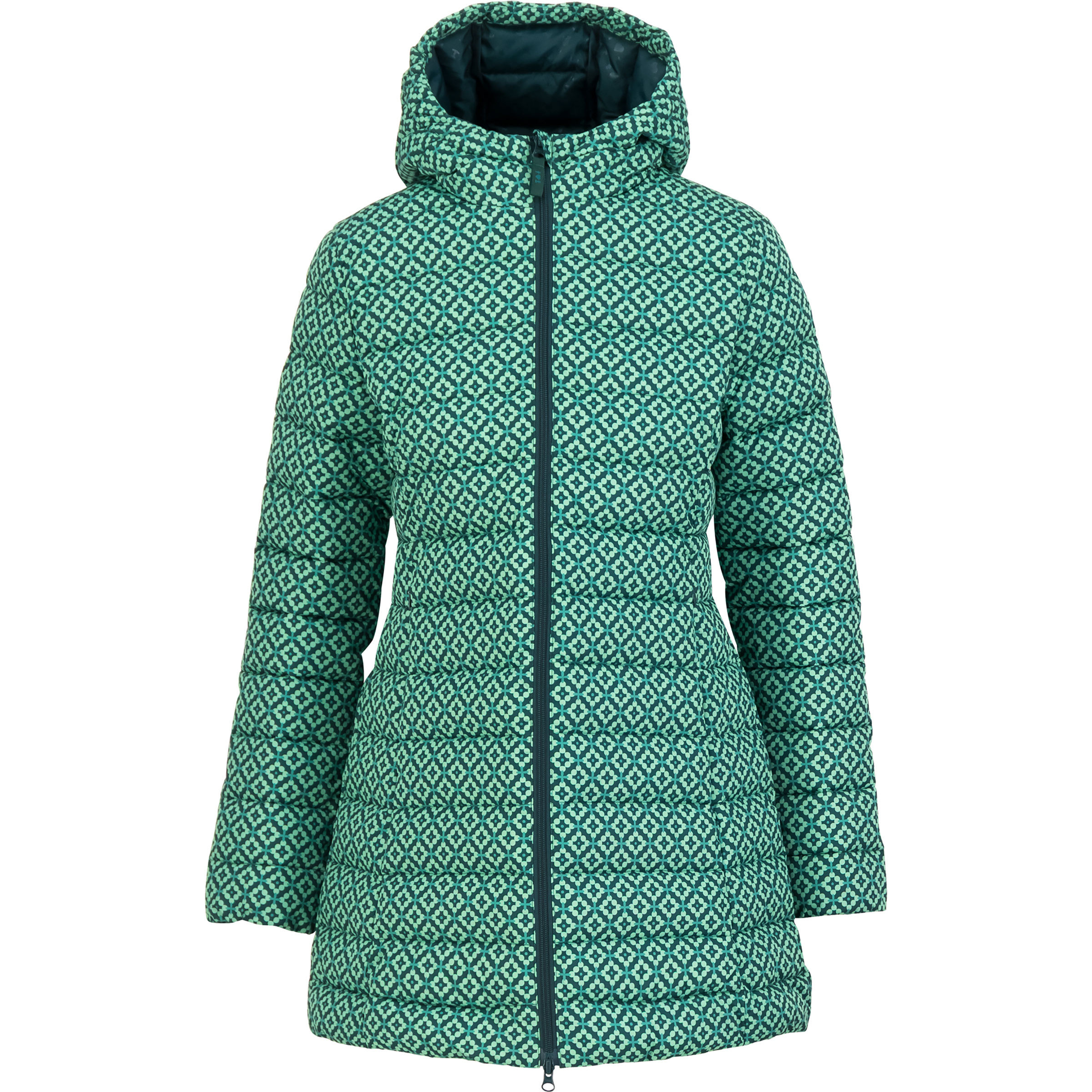 Blutsgeschwister No Down Queen Mantel Damen Winterjacke tuerkis Größe S Lifestyle Isolierend