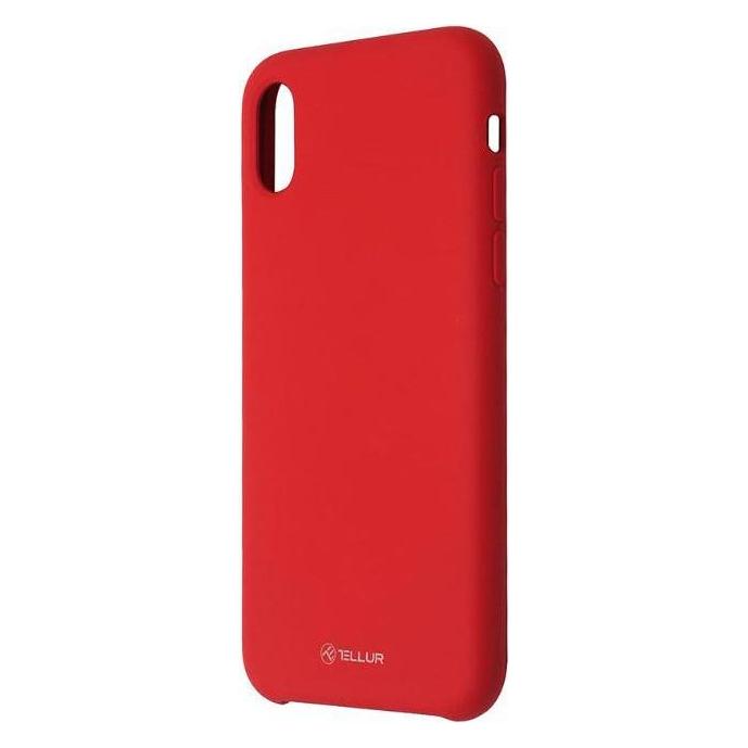 Tellur Cover Liquide Silicone for iPhone XS red (Apple iPhone X, Apple iPhone XS) (TLL121255)