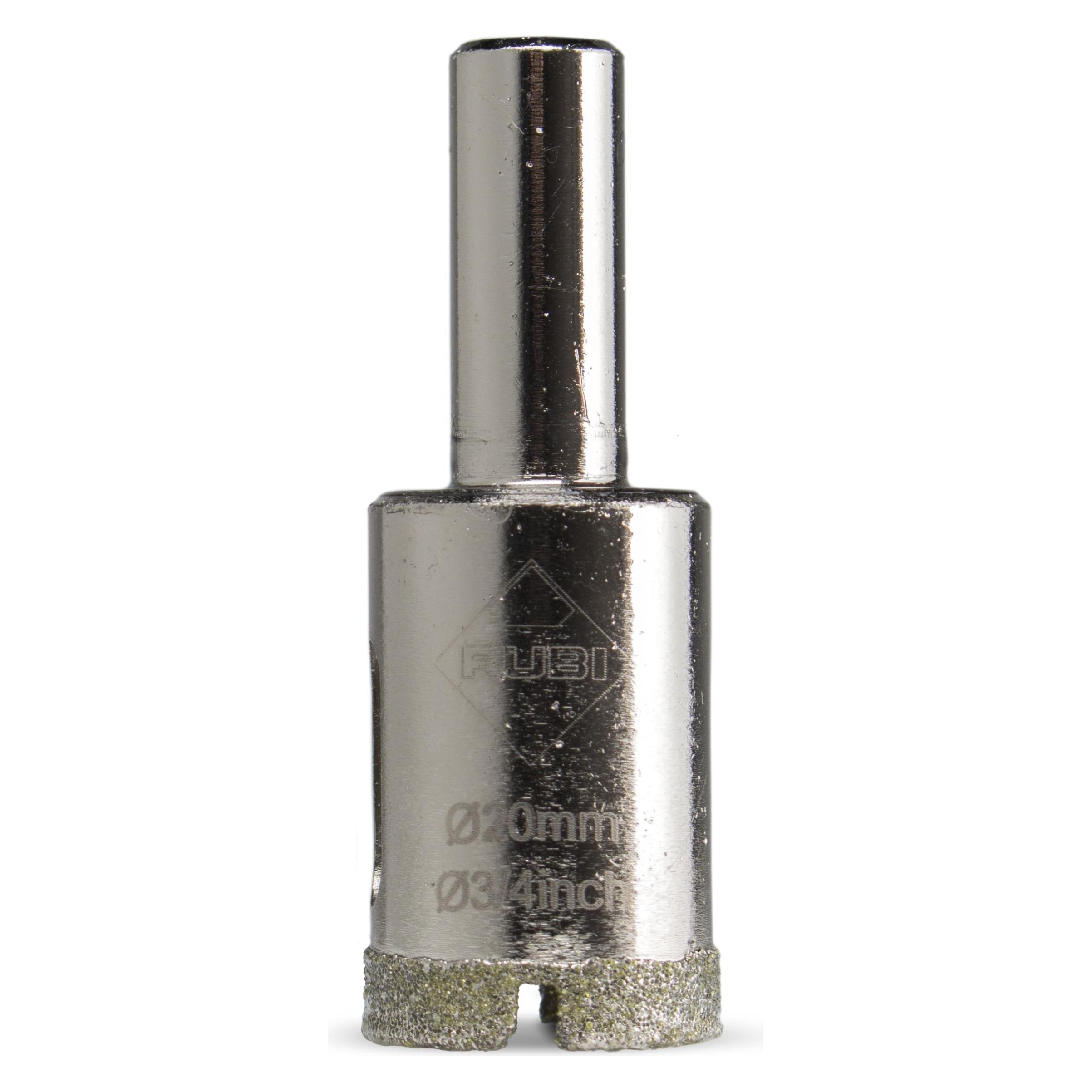 Dierre RUBI 5961 einfach Gres Diamant-Bohrer silber diámetro de 20 mm (20 mm) (RUBI05961)
