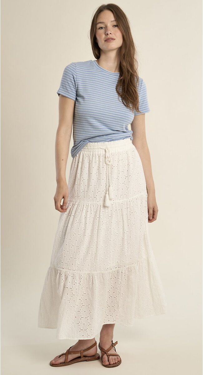 MOLLY BRACKEN Jupe longue en broderies