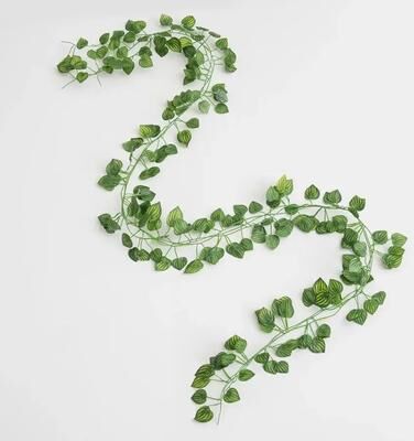 Uplifted Finds Artificial Hanging Christmas Garland Plants Vine Leaves For Home Decor style 3