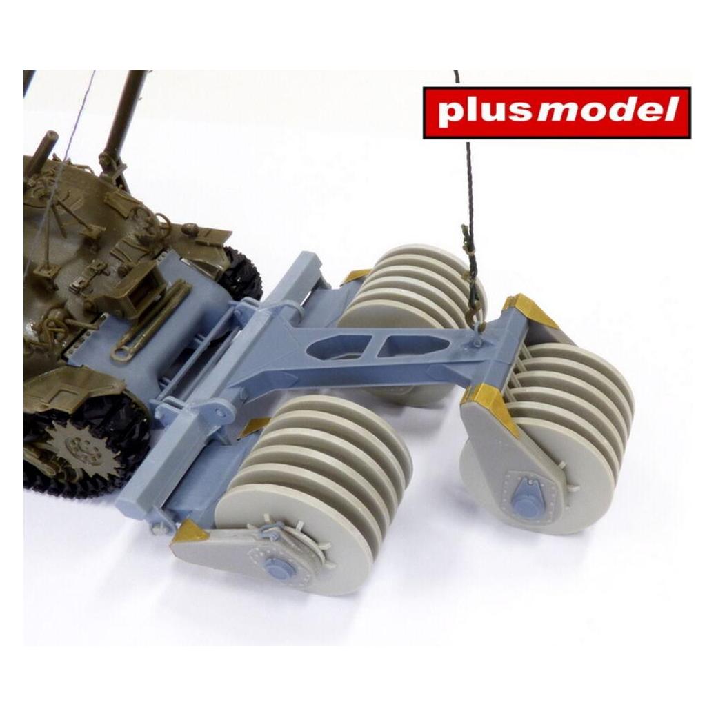 Plus Model T1E1 US Mine exploder for Sherman - Asuka (65203637)